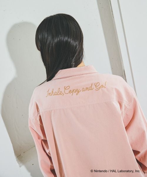 Kirby corduroy shirt - official product photo 26