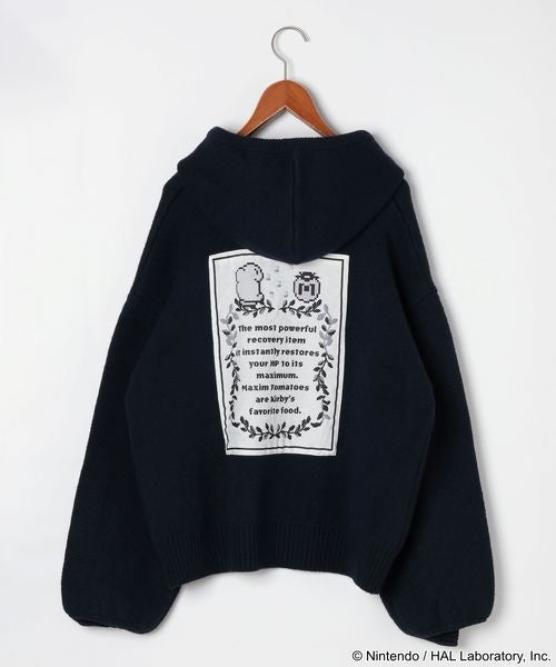 Kirby design knit hoodie - official product photo 41