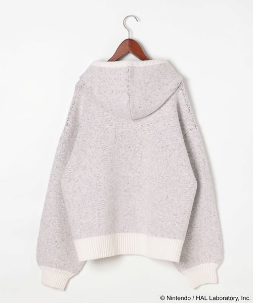 Kirby design knit hoodie - official product photo 43