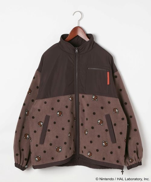 Kirby dot art fleece jacket - official product photo 23