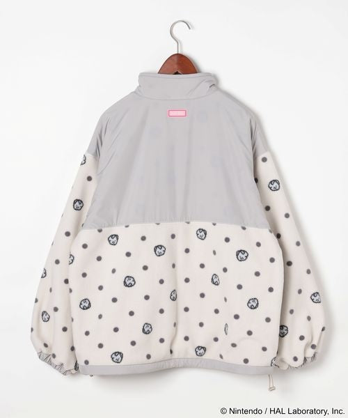 Kirby dot art fleece jacket - official product photo 25