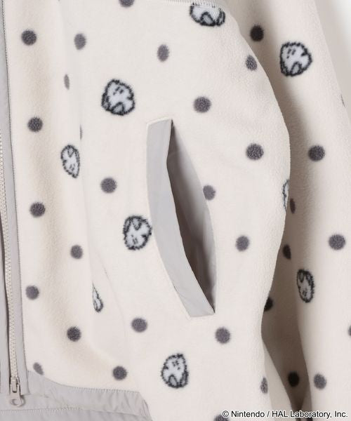 Kirby dot art fleece jacket - official product photo 30