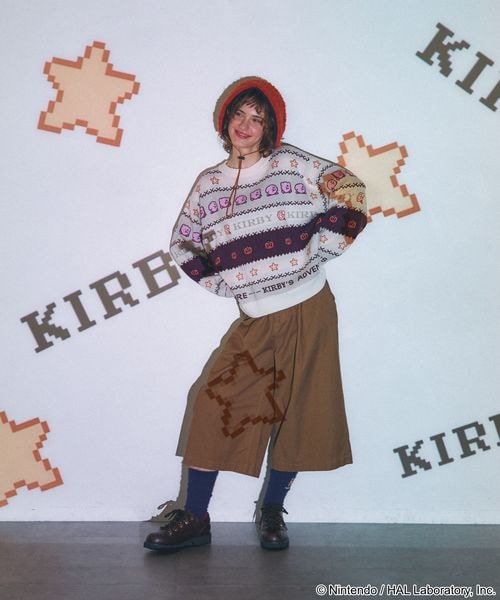Kirby fair isle knit sweater - official product photo 3