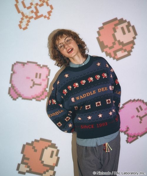 Kirby fair isle knit sweater - official product photo 21
