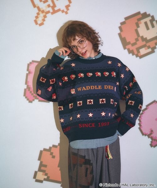Kirby fair isle knit sweater - official product photo 25