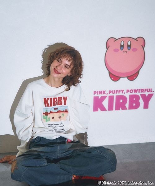 Kirby graphic sweatshirt - official product photo 6