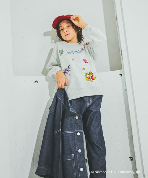 Kirby kids quick-dry graphic sweatshirt - official product photo 5