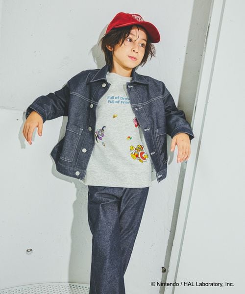 Kirby kids quick-dry graphic sweatshirt - official product photo 6