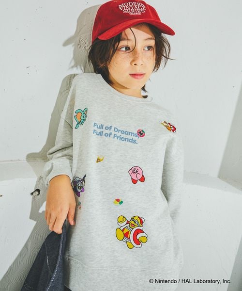 Kirby kids quick-dry graphic sweatshirt - official product photo 13