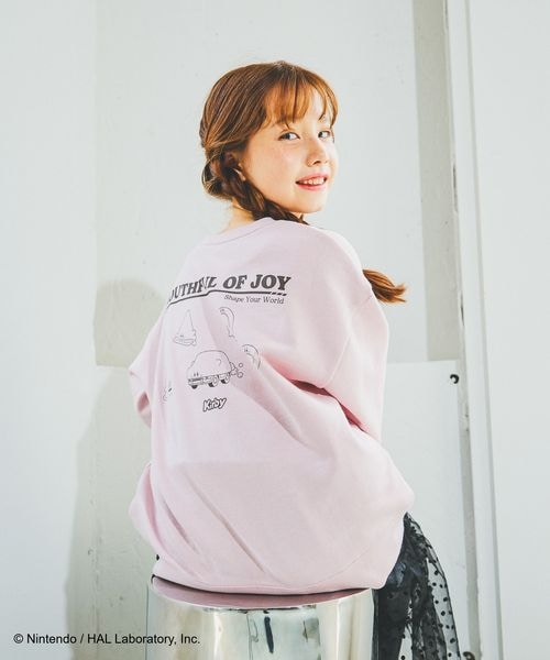 Kirby kids quick-dry graphic sweatshirt - official product photo 21