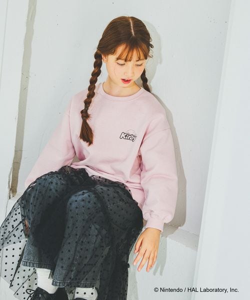 Kirby kids quick-dry graphic sweatshirt - official product photo 22