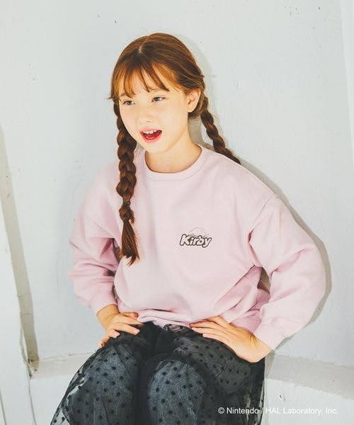 Kirby kids quick-dry graphic sweatshirt - official product photo 25
