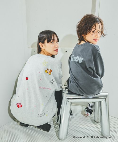 Kirby kids quick-dry graphic sweatshirt - official product photo 27