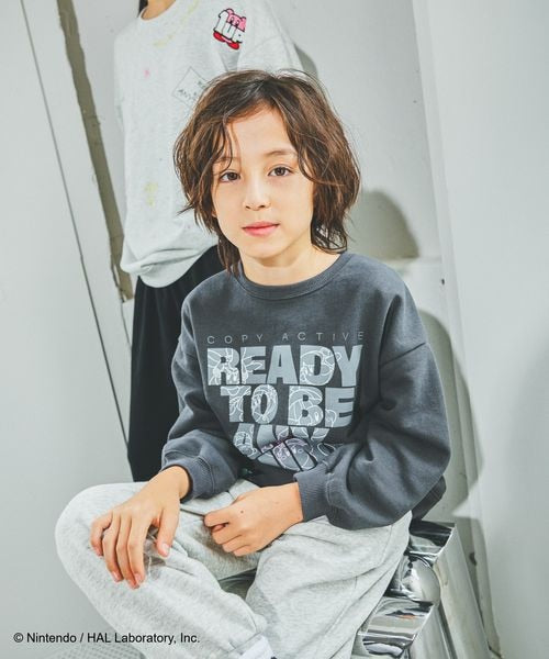 Kirby kids quick-dry graphic sweatshirt - official product photo 31