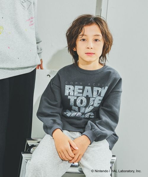 Kirby kids quick-dry graphic sweatshirt - official product photo 32