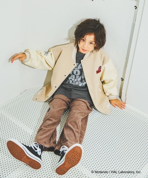 Kirby kids varsity jacket - official product photo 3