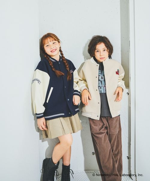 Kirby kids varsity jacket - official product photo 10
