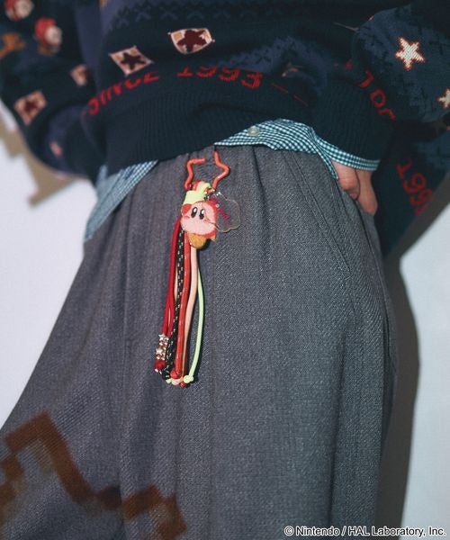 Kirby paracord bag charm - official product photo 6