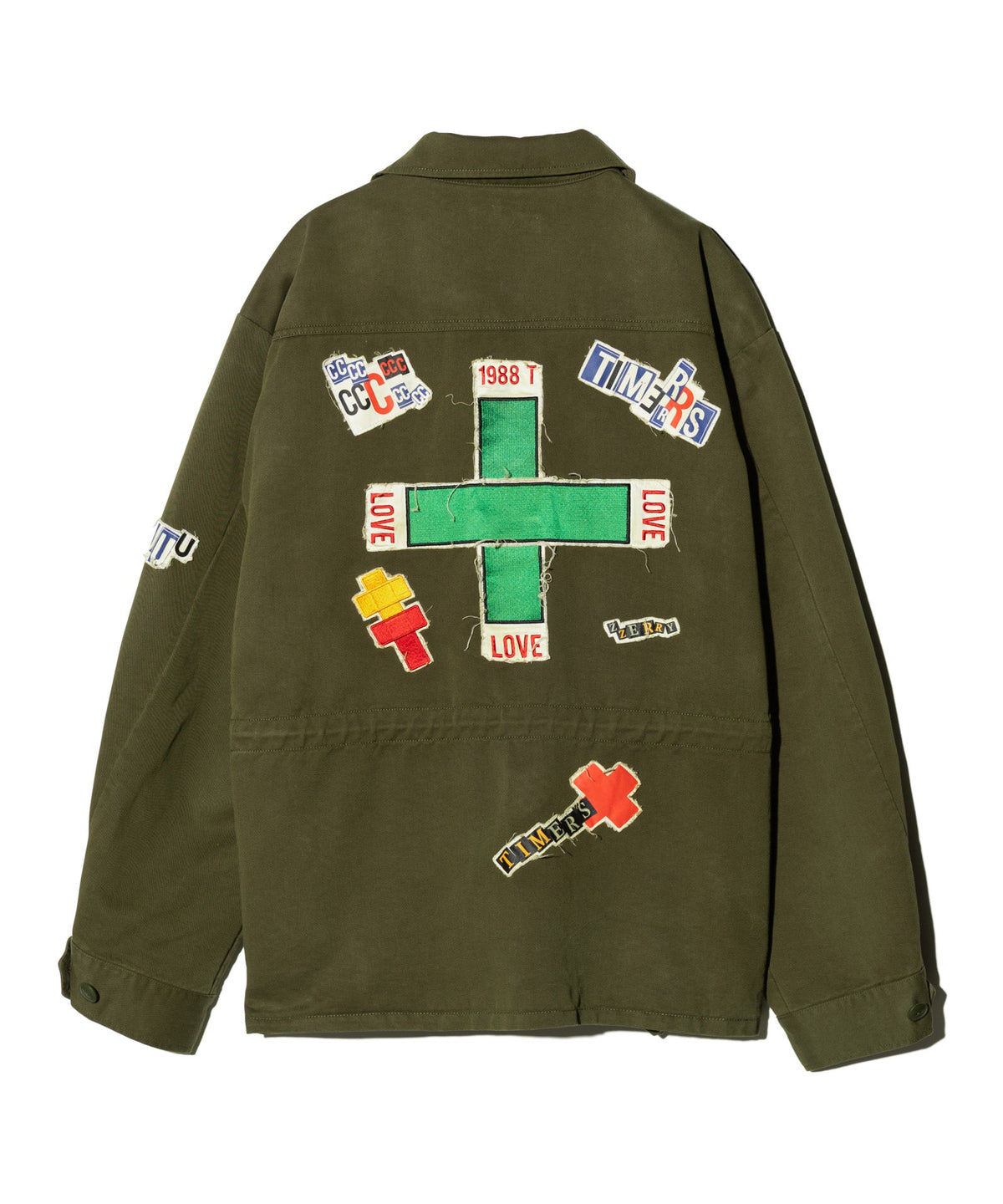 Kiyoshiro Imawano 55th Anniversary - THE TIMERS Military Shirt Jacket - product detail