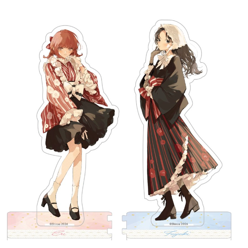 Kono Koi wo Hoshi ni wa Negawanai x Kyoto International Manga Anime Fair - Acrylic Stand - Haikara-san Ver. - complete product photo
