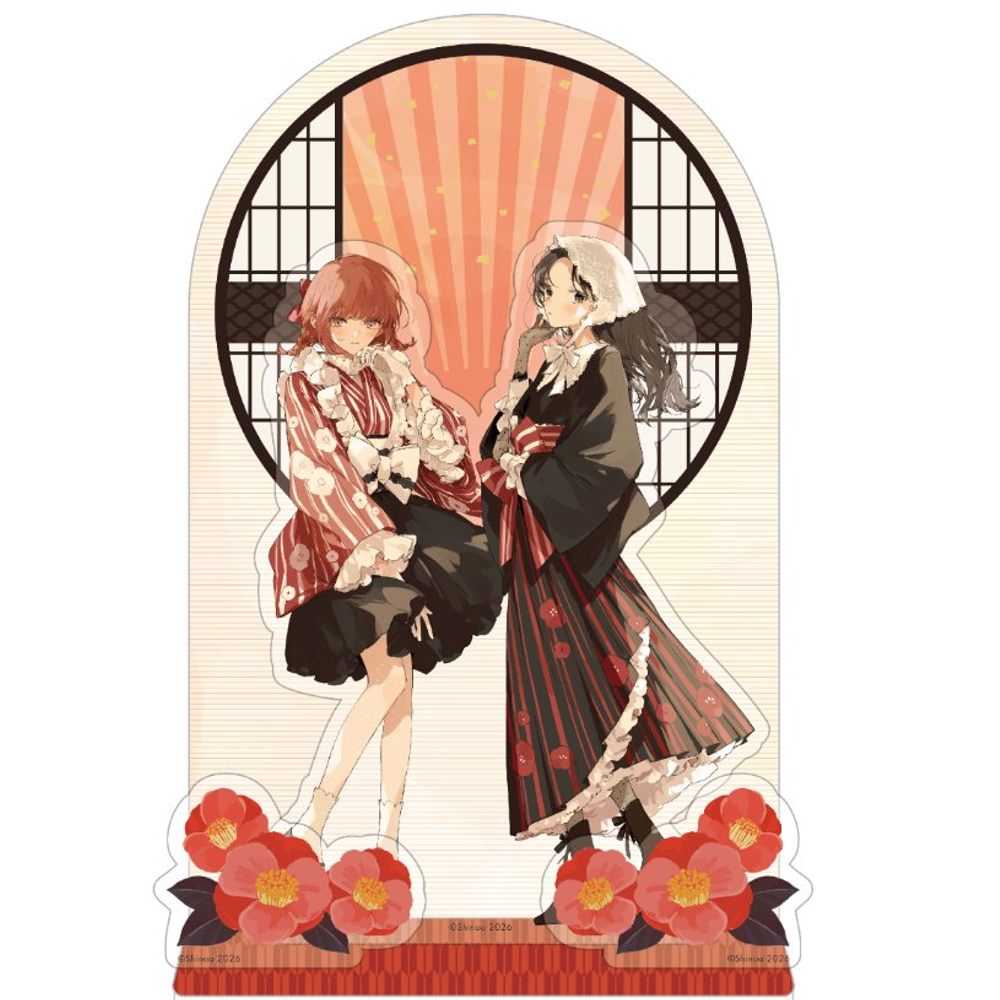 Kono Koi wo Hoshi ni wa Negawanai x Kyoto International Manga Anime Fair - Diorama Acrylic Stand - Haikara-san Ver. - complete product photo
