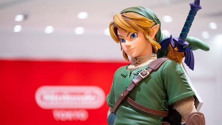 LINK FIGURE THE LEGEND OF ZELDA NINTENDO OFFICIAL STORE TOKYO
