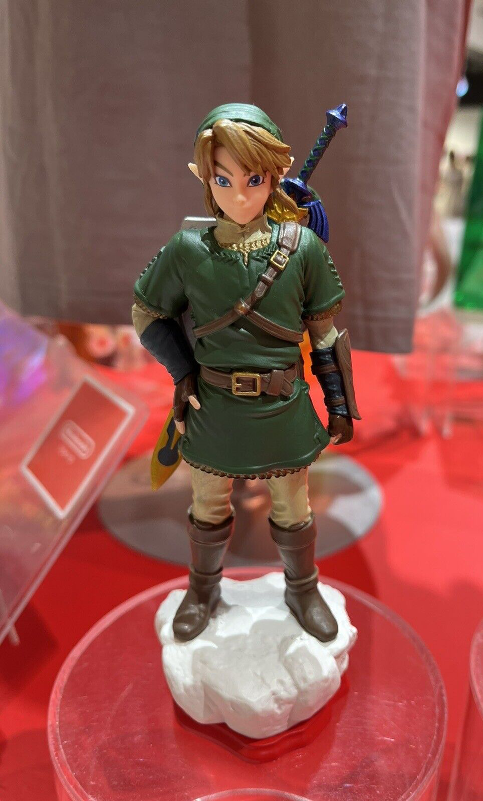 LINK FIGURE THE LEGEND OF ZELDA NINTENDO OFFICIAL STORE TOKYO