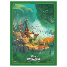 DISNEY LORCANA JAPANESE VERSION OFFICIAL CARD SLEEVE - ROBIN HOOD THE RIGHTEOUS THIEF OF TOMORROW