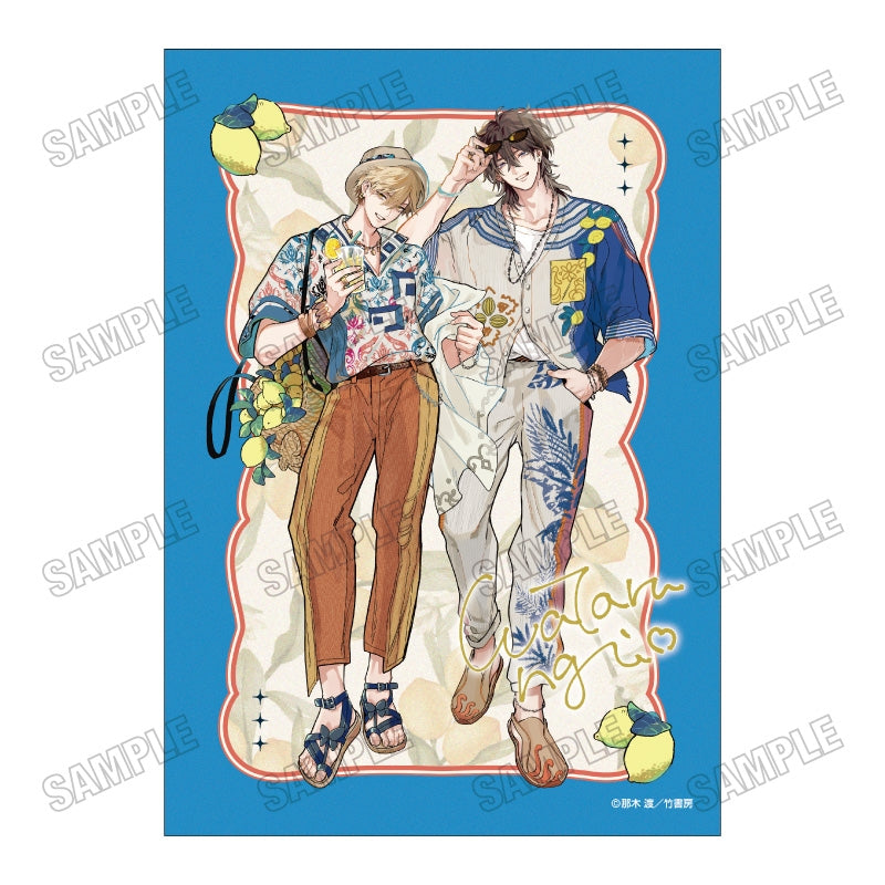 Lost Virgin in the bed - illustrated canvas art