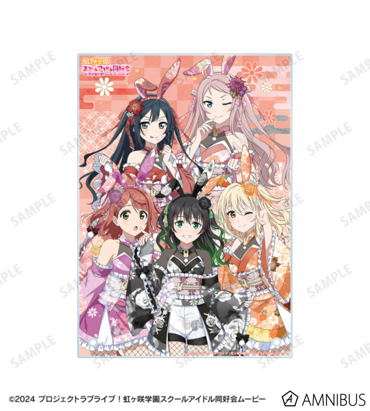 Love Live! Nijigasaki Wa Bunny ver. A5 Acrylic Panels official product image