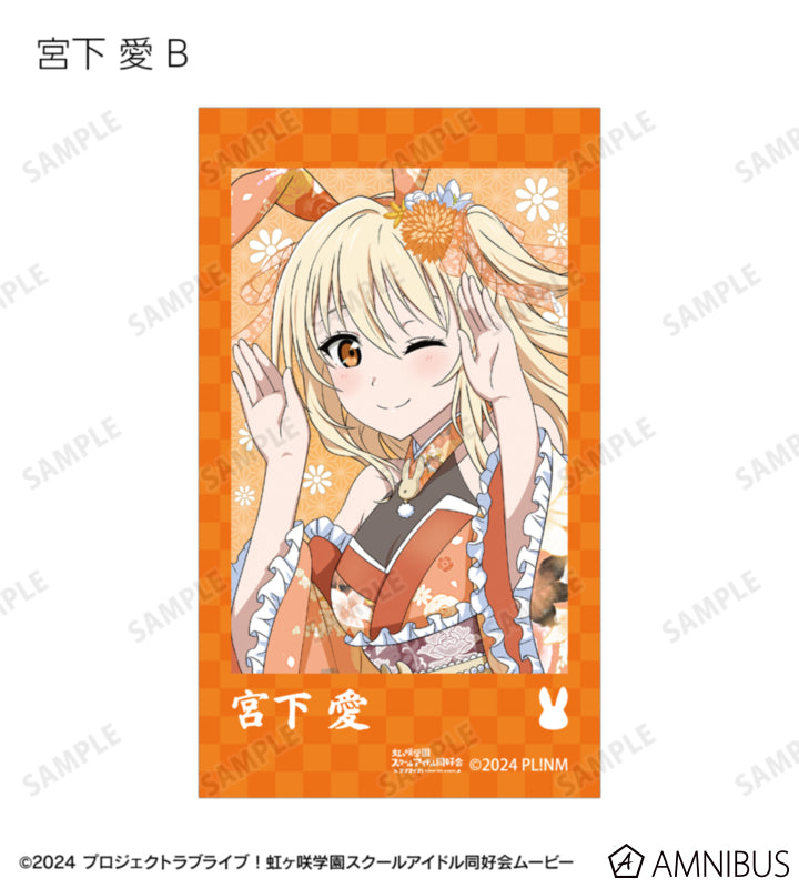 Love Live! Nijigasaki Wa Bunny ver. Trading Ani-Frame Box official product image