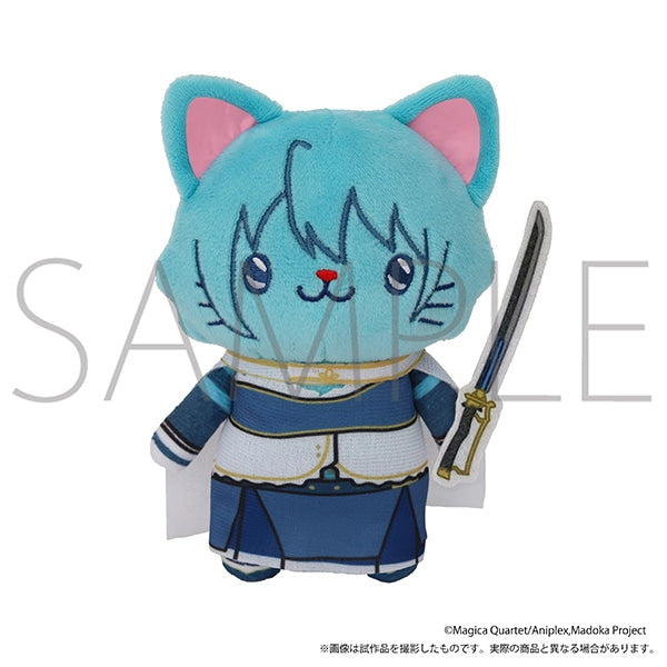Sayaka Miki withCAT Plus cat plush keychain - official view 1