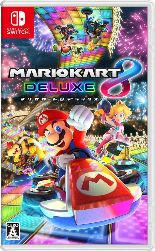 Mario Kart 8 Deluxe - Nintendo Switch Japanese Version - packaging