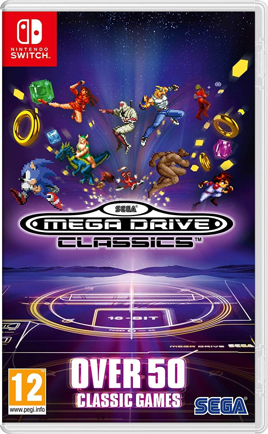 SEGA Mega Drive Classics Nintendo Switch English Version - packaging