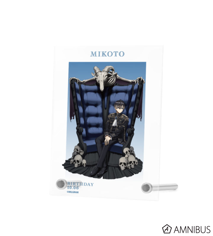 MILGRAM A6 Acrylic Panel Mikoto Birthday Ver. Vol. 3 - official product view 2
