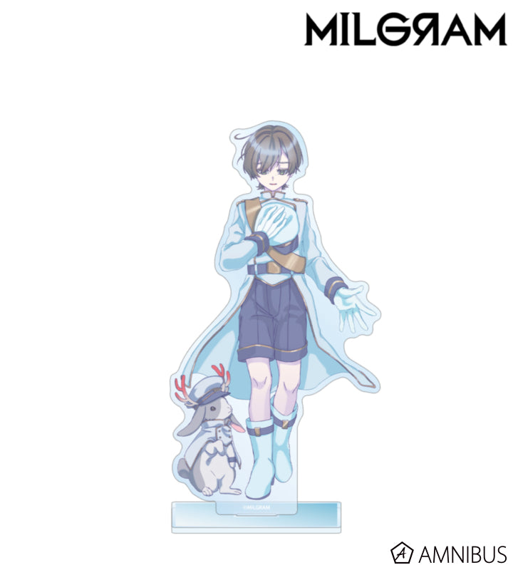 MILGRAM BIG Acrylic Stand Sea Breeze Footprints Ver. (11 Types) - official product view 2
