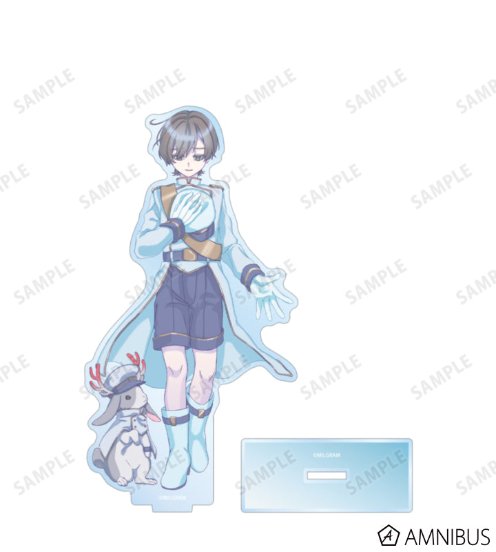 MILGRAM BIG Acrylic Stand Sea Breeze Footprints Ver. (11 Types) - official product view 3