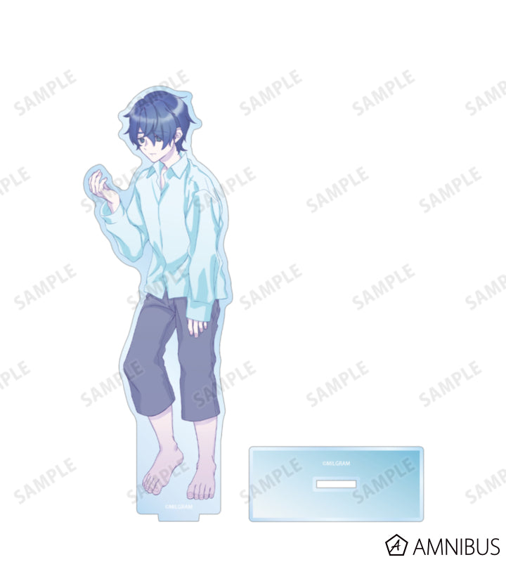 MILGRAM BIG Acrylic Stand Sea Breeze Footprints Ver. (11 Types) - official product view 5