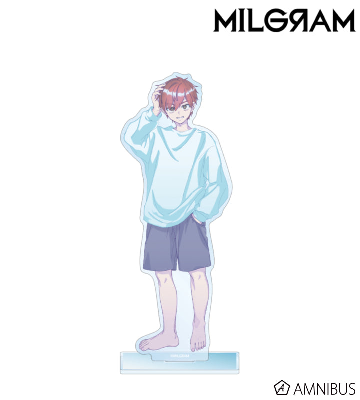 MILGRAM BIG Acrylic Stand Sea Breeze Footprints Ver. (11 Types) - official product view 8