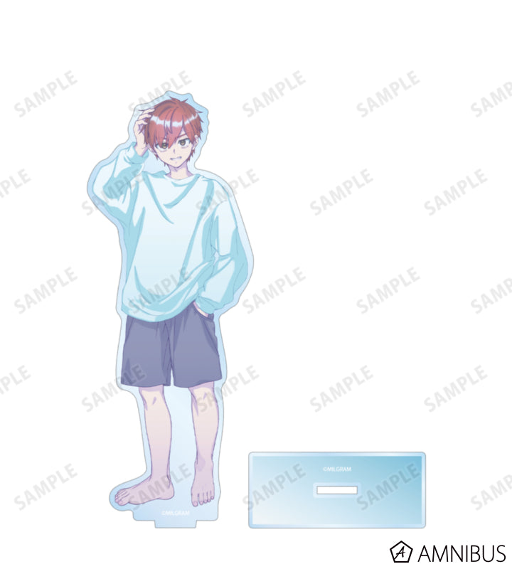 MILGRAM BIG Acrylic Stand Sea Breeze Footprints Ver. (11 Types) - official product view 9