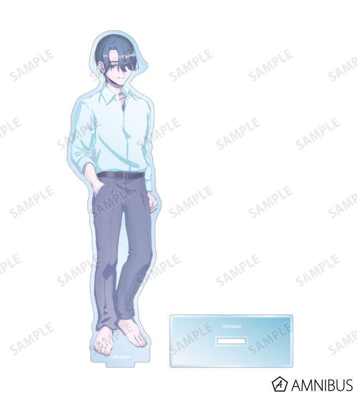 MILGRAM BIG Acrylic Stand Sea Breeze Footprints Ver. (11 Types) - official product view 13