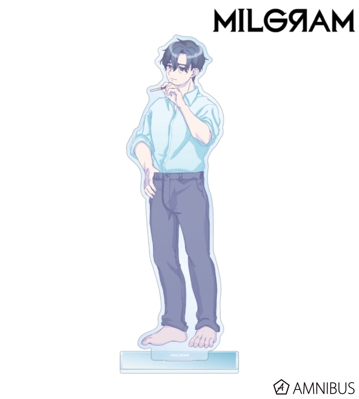 MILGRAM BIG Acrylic Stand Sea Breeze Footprints Ver. (11 Types) - official product view 16