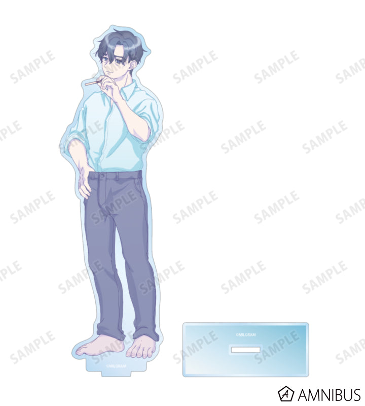 MILGRAM BIG Acrylic Stand Sea Breeze Footprints Ver. (11 Types) - official product view 17