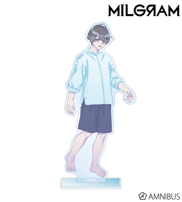 MILGRAM BIG Acrylic Stand Sea Breeze Footprints Ver. (11 Types) - official product view 20