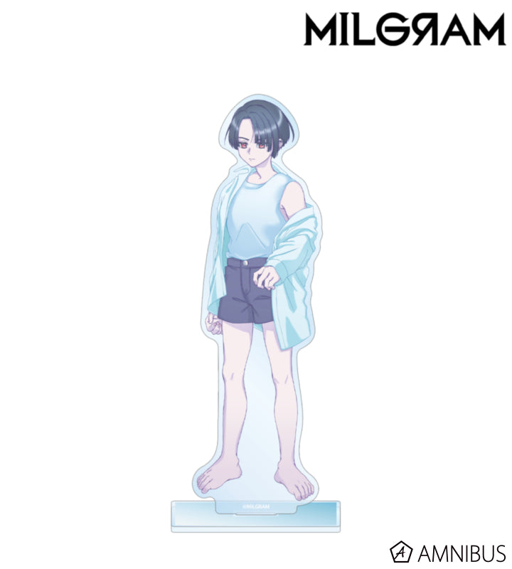 MILGRAM BIG Acrylic Stand Sea Breeze Footprints Ver. (11 Types) - official product view 22