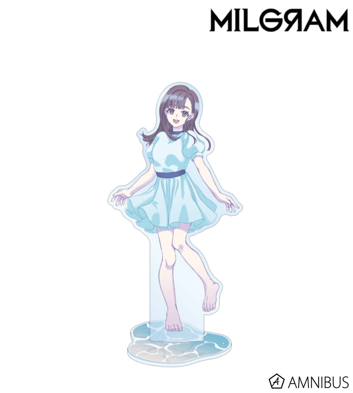 MILGRAM Extra Large Acrylic Stand Sea Breeze Footprints Ver. (11 Types) - official product view 8