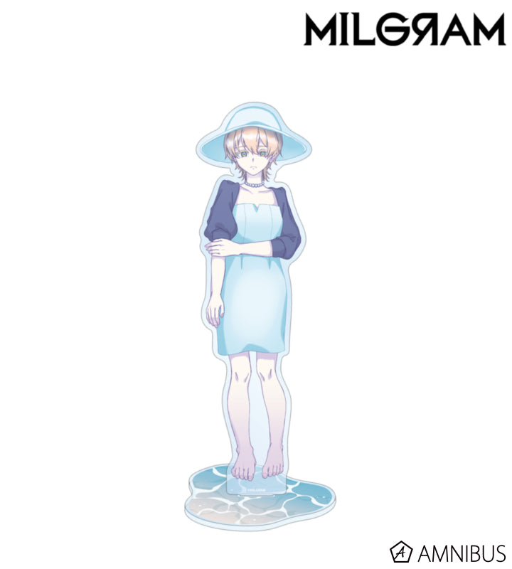 MILGRAM Extra Large Acrylic Stand Sea Breeze Footprints Ver. (11 Types) - official product view 14