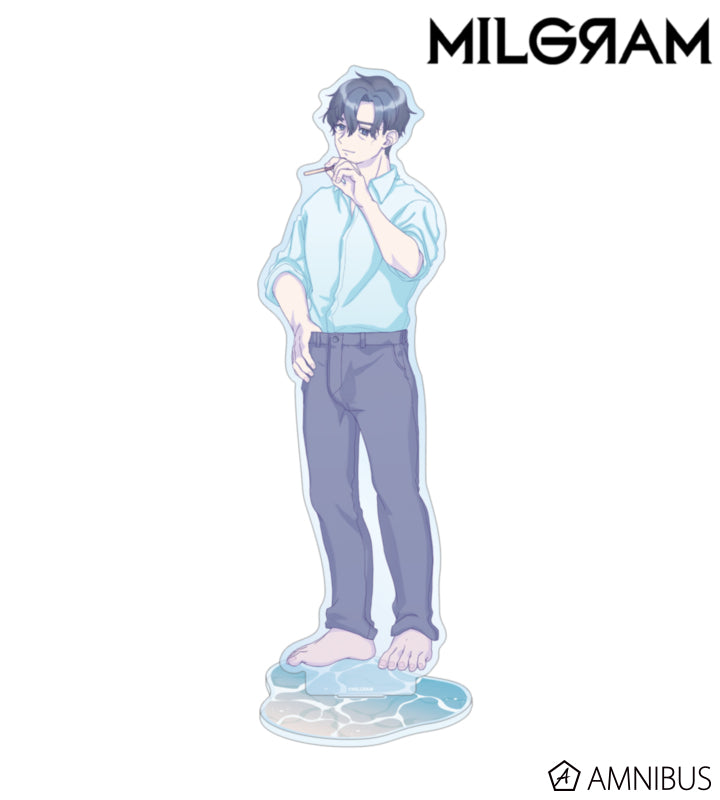 MILGRAM Extra Large Acrylic Stand Sea Breeze Footprints Ver. (11 Types) - official product view 23