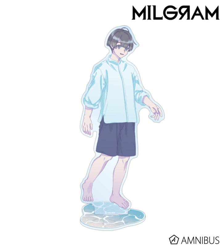 MILGRAM Extra Large Acrylic Stand Sea Breeze Footprints Ver. (11 Types) - official product view 29