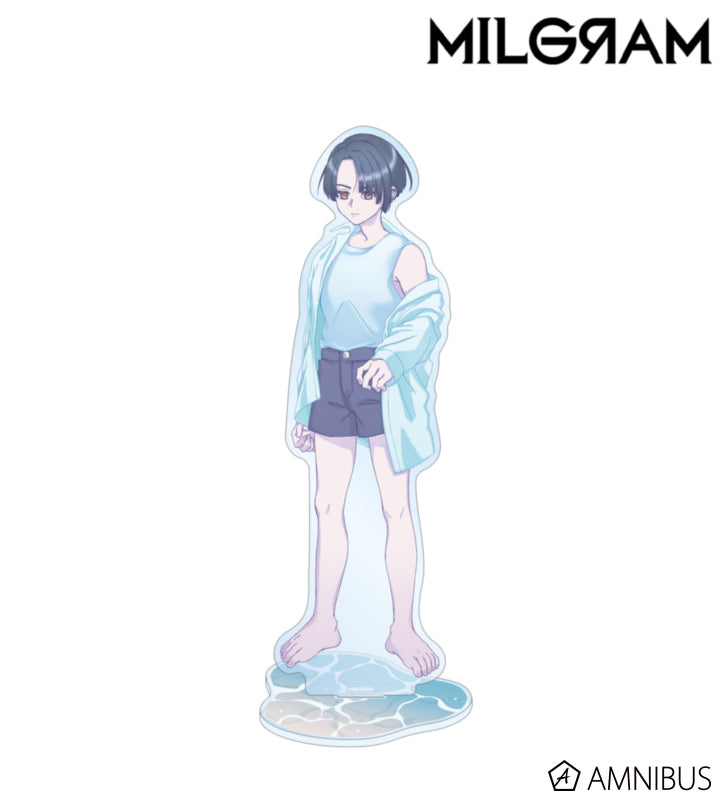 MILGRAM Extra Large Acrylic Stand Sea Breeze Footprints Ver. (11 Types) - official product view 32